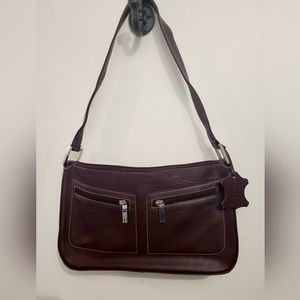 Mashad Leather Brown Shoulder Bag